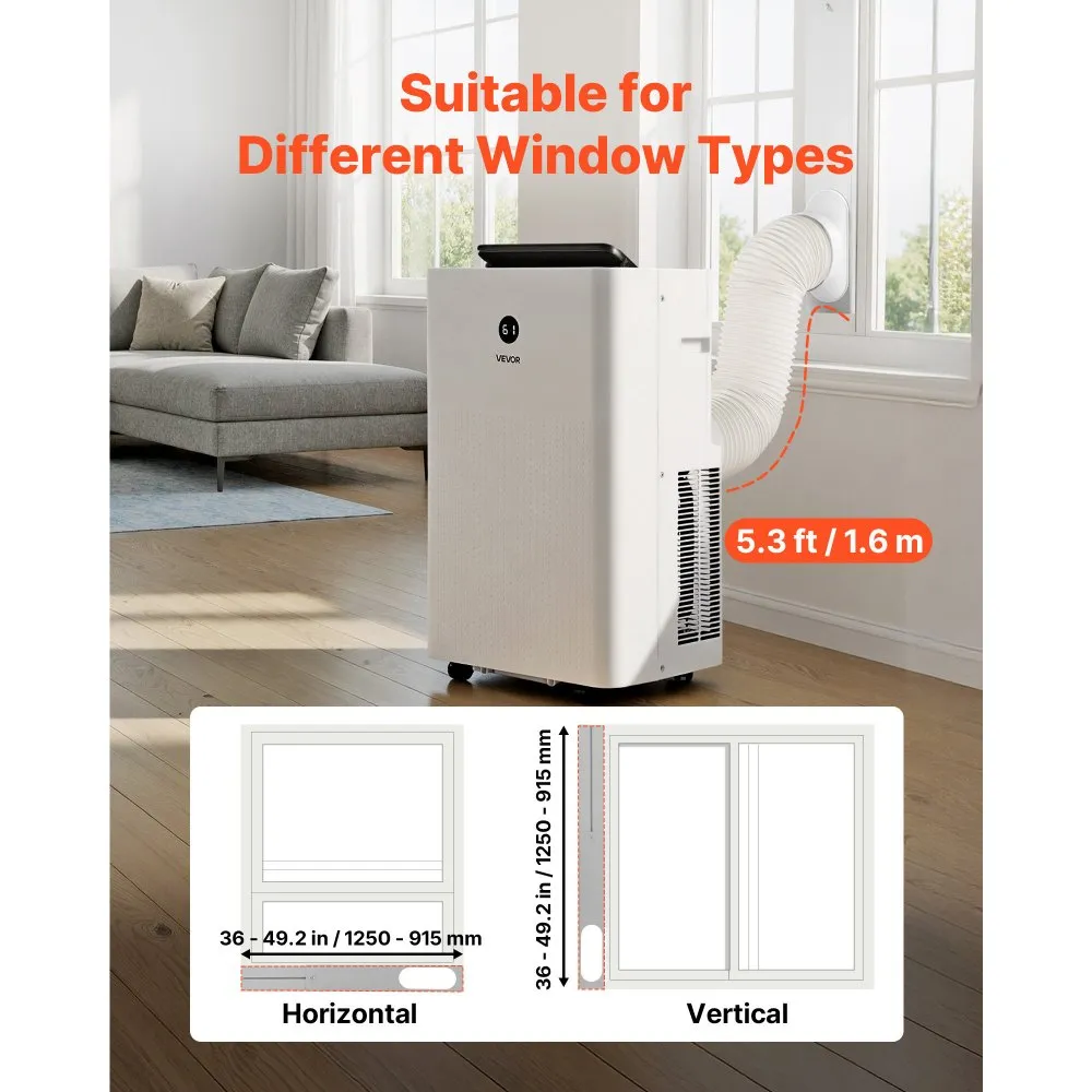 14000 BTU Portable Air Conditioner & Heater Combo - Image 3