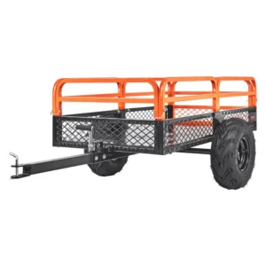 1500 lbs heavy-duty steel ATV dump trailer for lawn tractors