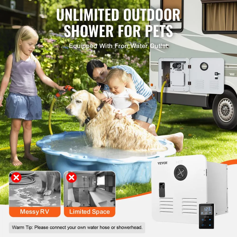 Tankless Water Heater with Remote for Camper and RV Use - Image 5