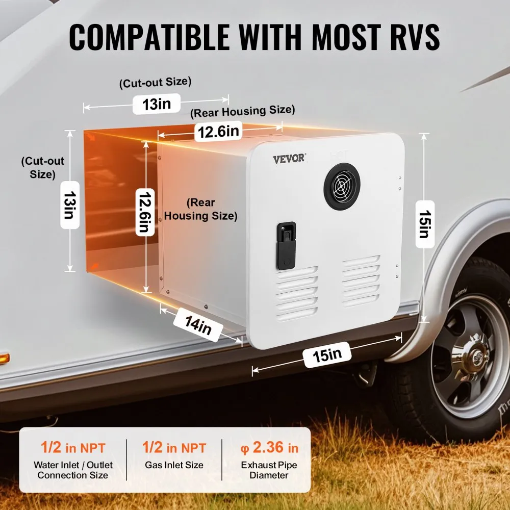 Tankless Water Heater with Remote for Camper and RV Use - Image 6