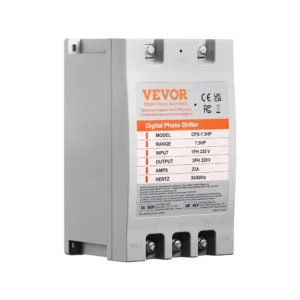7.5HP digital phase converter for single to 3 phase 220V