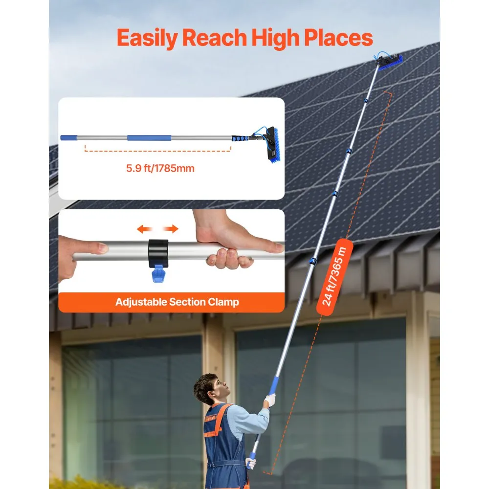 Professional Extendable Solar Panel Brush System - Image 4
