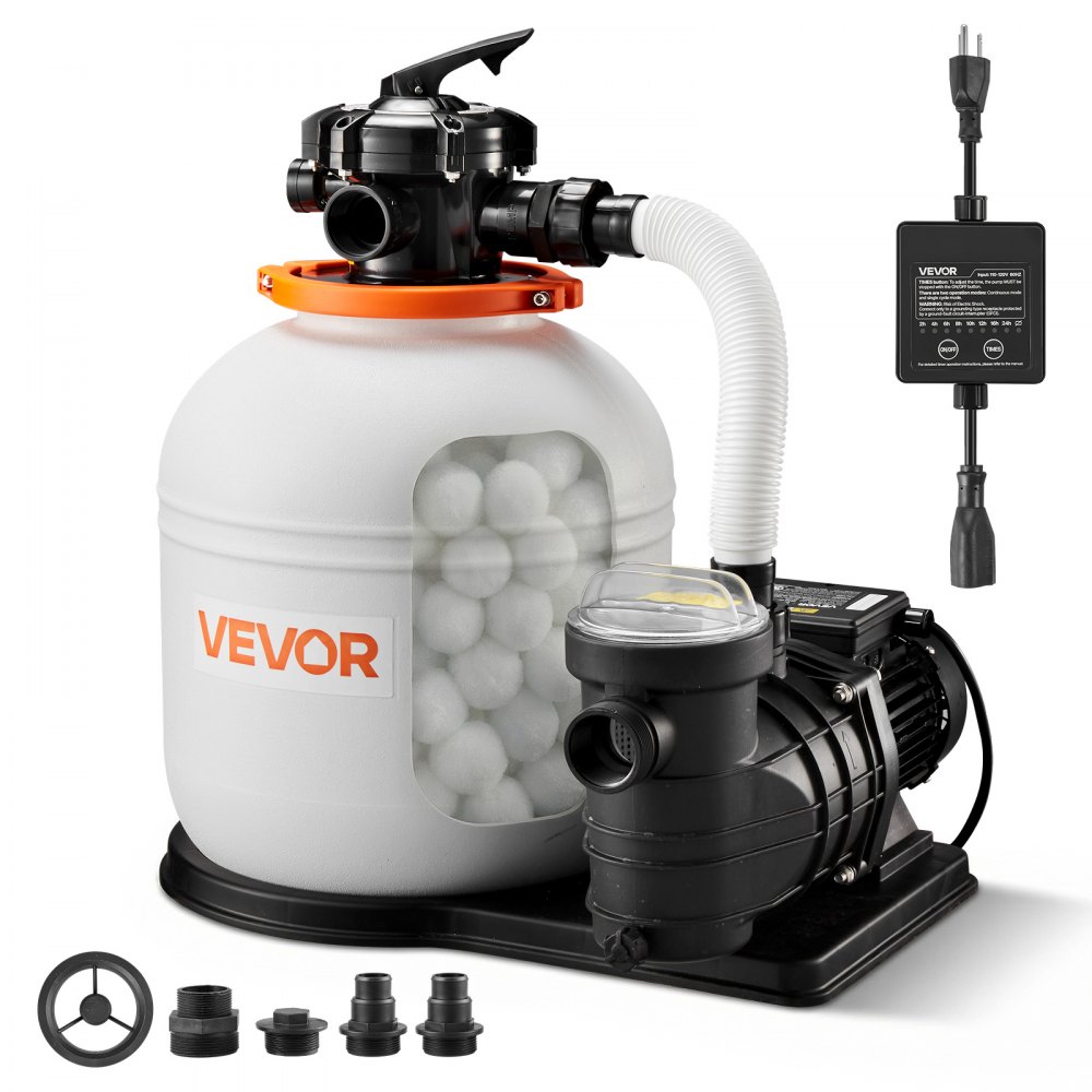 VEVOR 16-inch FlashPure Sand Filter Pump for above ground pools