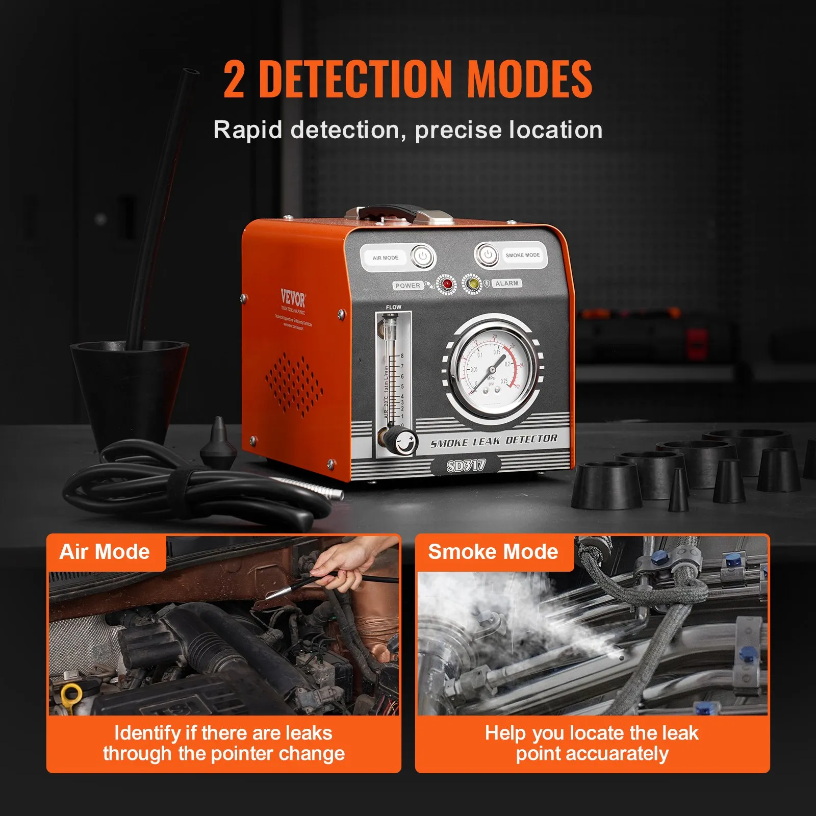 Professional Automotive Smoke Machine Leak Detector - Image 4