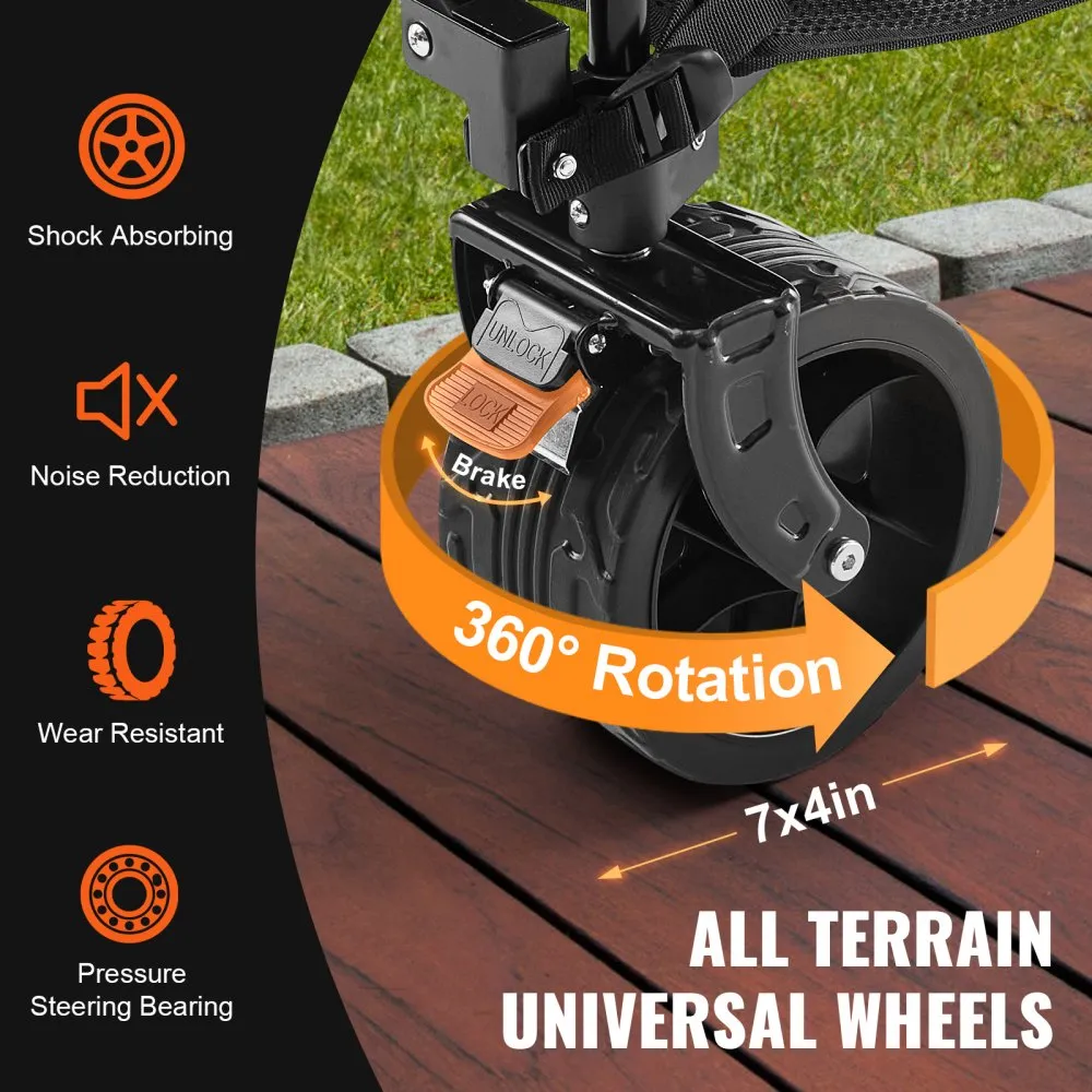 Best Portable Utility Cart for Camping, Garden & Shopping - Image 4