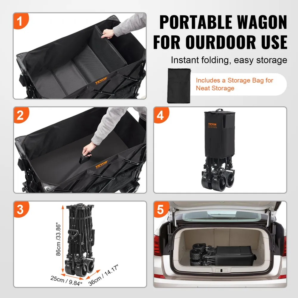 Best Portable Utility Cart for Camping, Garden & Shopping - Image 6
